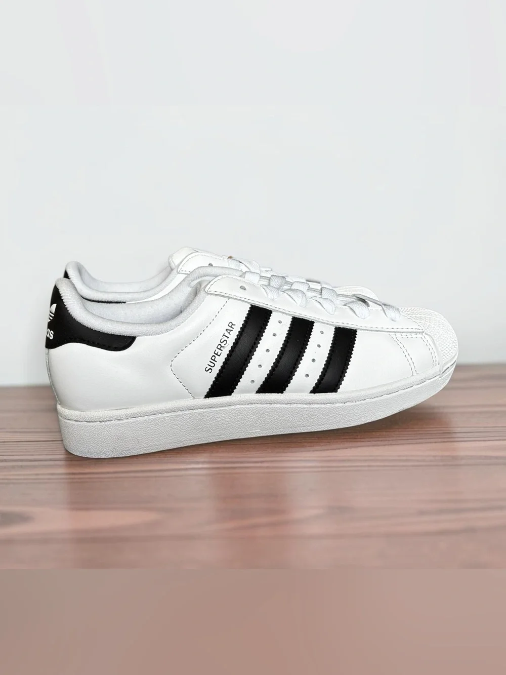 Adidas SUPERSTAR II Size 6.5Y (Fits Sz 7.5Women) Cloud White/Core Black NEW